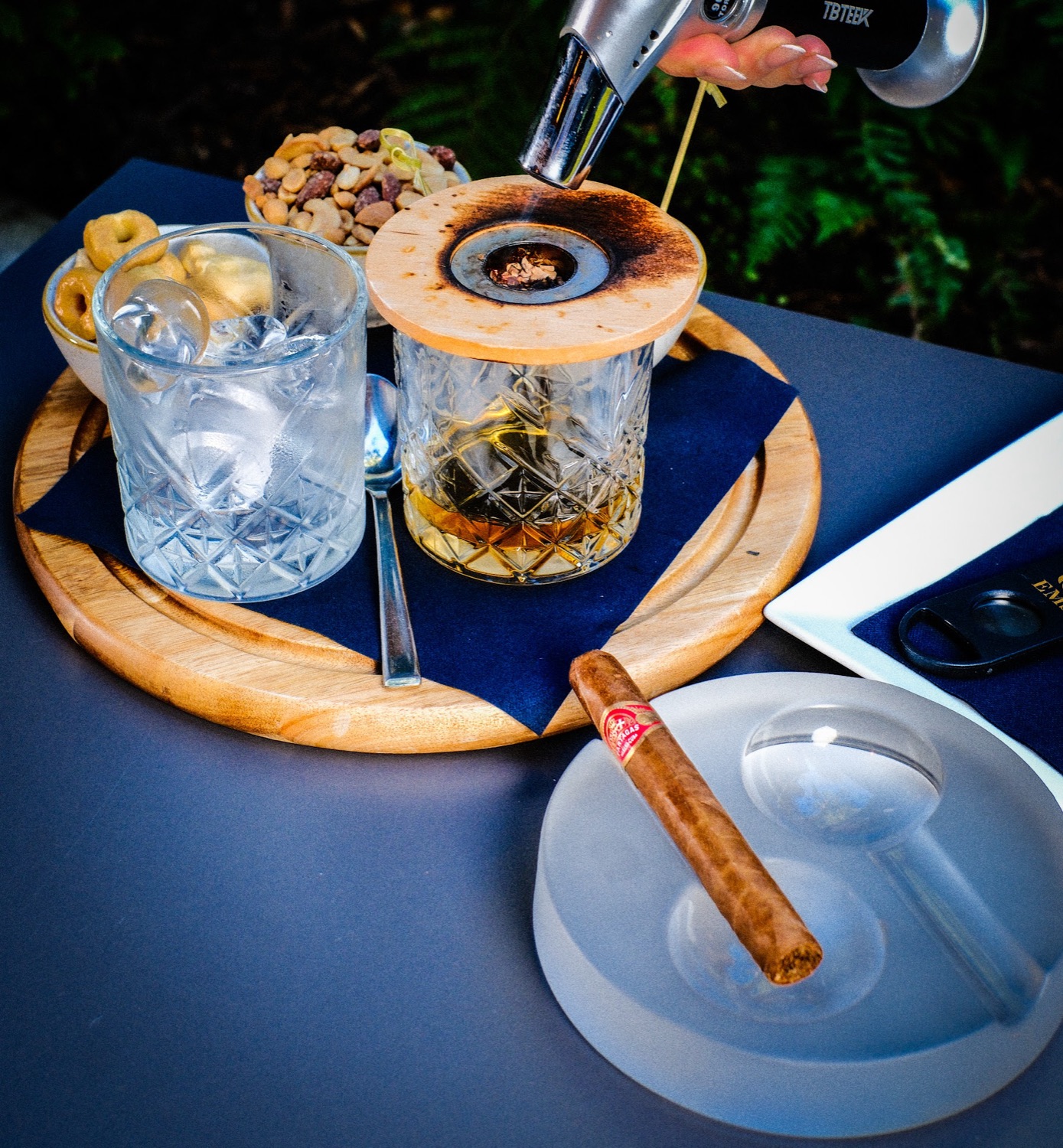Smoked cocktail, Hotel Xenia